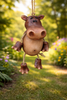 Bac 064 Hippopotamus Ornament