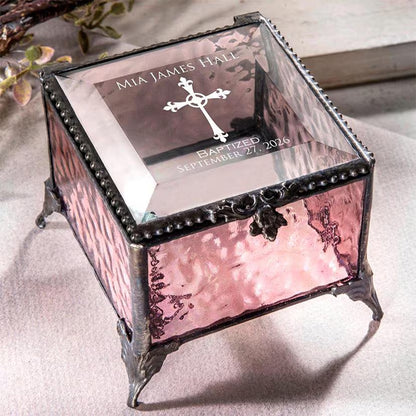 Personalized Baptism Gift for Girl | Box 326 EB222
