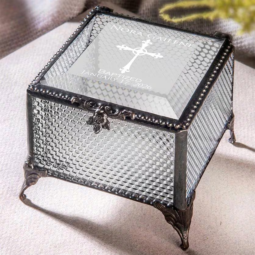 Personalized Baptism Gift for Girl | Box 326 EB222