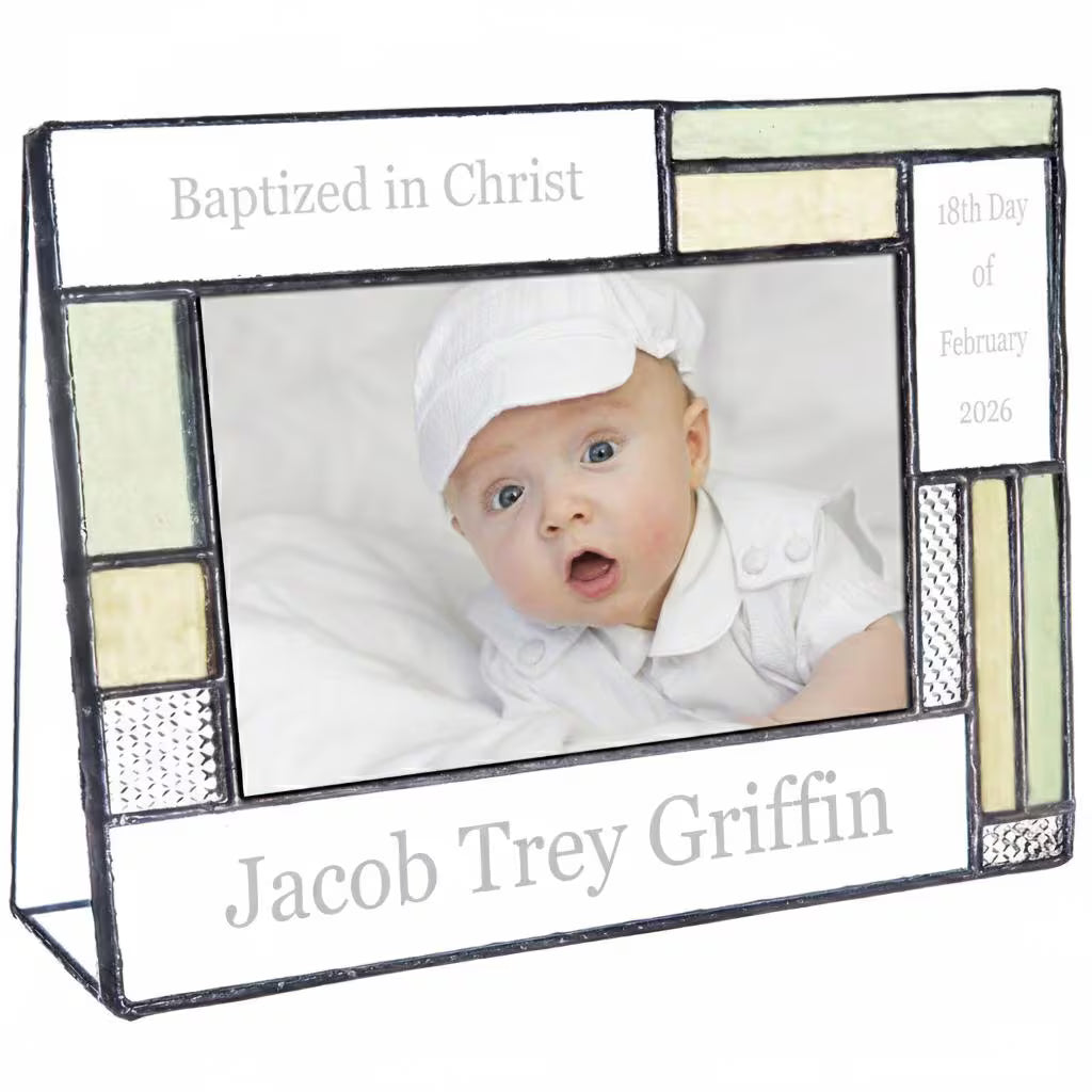 Personalized Christening or Baptism Gift by J Devlin | Pic 430 EP617