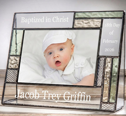 Personalized Christening or Baptism Gift by J Devlin | Pic 430 EP617