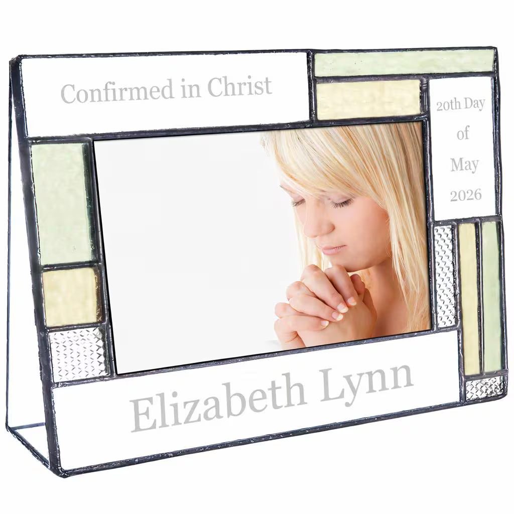 Confirmation Frame Personalized Religious Gifts by J Devlin | Pic 430-46H EP616