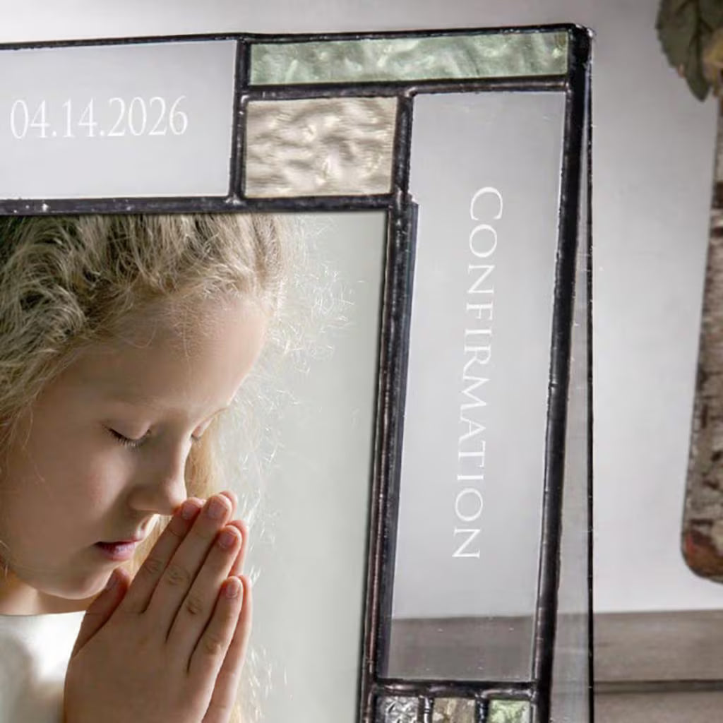 Confirmation Picture Frame Personalized Gifts | Pic 430-46V EP577
