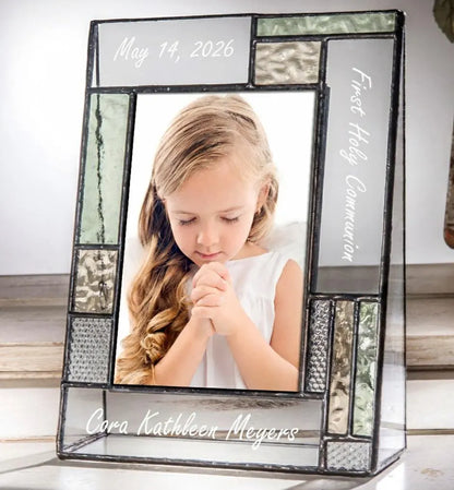 First Communion Picture Frame Gift by J Devlin | Pic 430-46V EP620