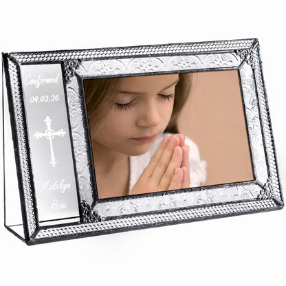 Confirmation Gift for Girls - Personalized Frame by J Devlin | Pic 393-46H EP576