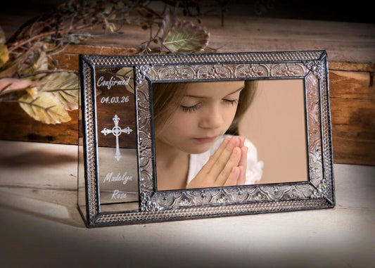 Confirmation Gift for Girls - Personalized Frame by J Devlin | Pic 393-46H EP576