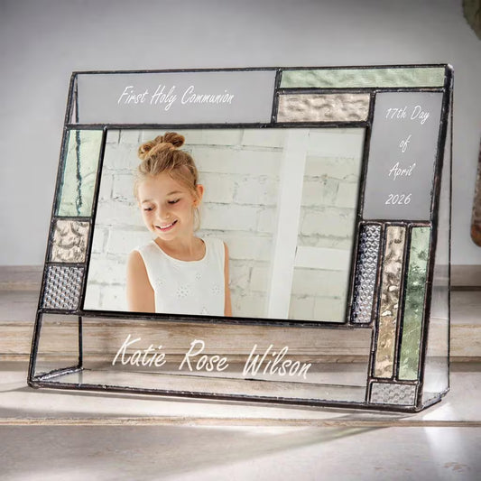 First Holy Communion Frame Personalized by J Devlin | PIc 430-46H EP575