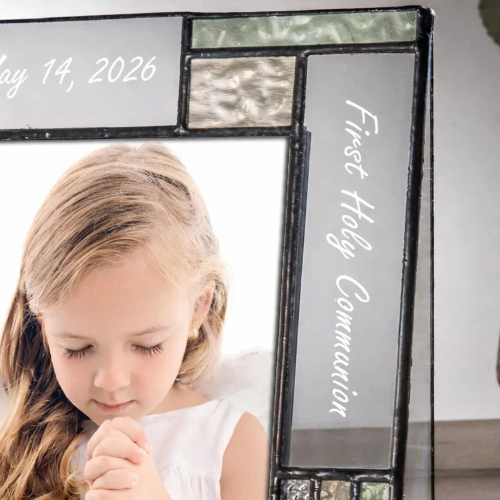 First Communion Picture Frame Gift by J Devlin | Pic 430-46V EP620