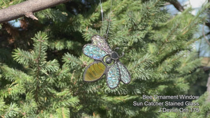 Glass Bee Window Ornament | Orn 175