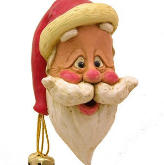 Bac 023 Santa Head Ornament with Thin Face (Large)
