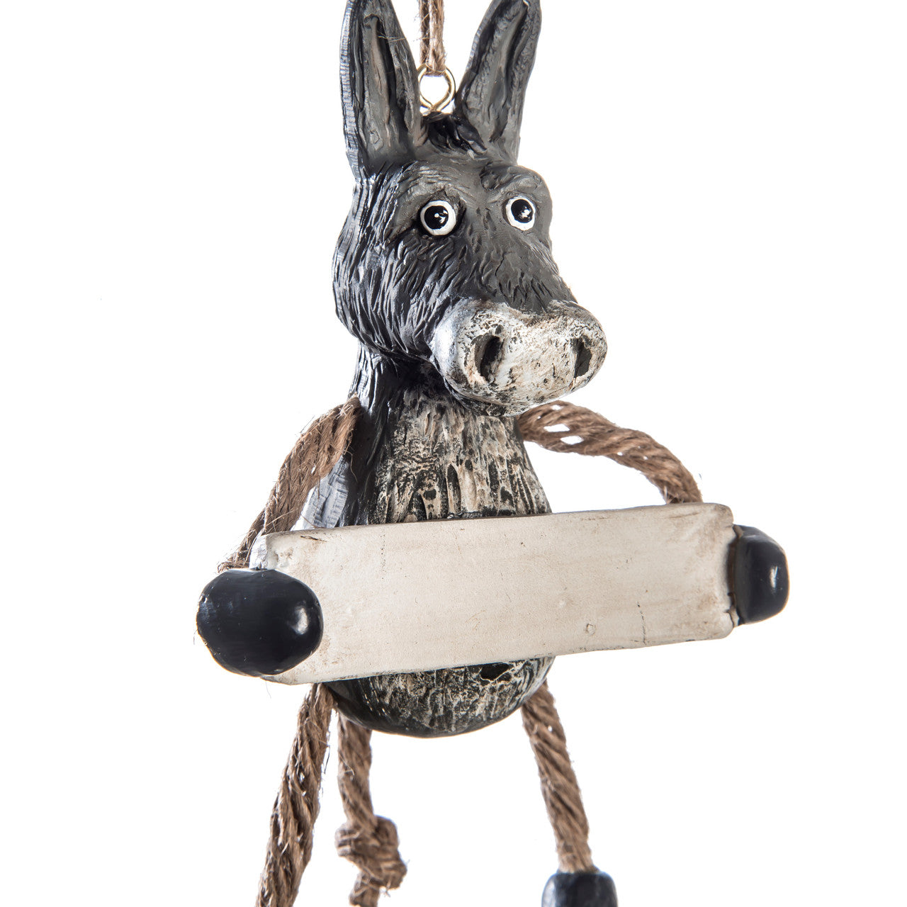 Bac 169 Donkey with Sign Ornament