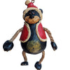 Bac 187 Bear with Santa Coat Ornament