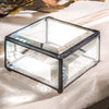 Beveled Glass Jewelry Box 829