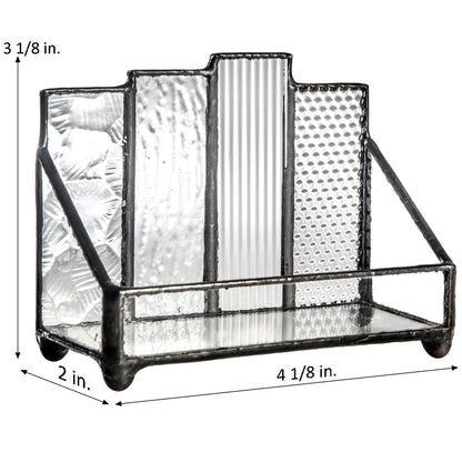 Business Card Holder Office Desk Accessory | Crd 110