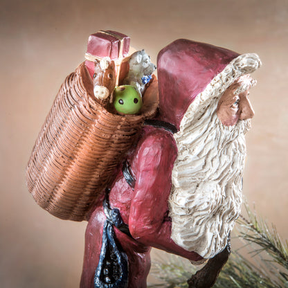 Woodland Santa - Red - by Bert Andrson-  MB 30 (Baf 108)