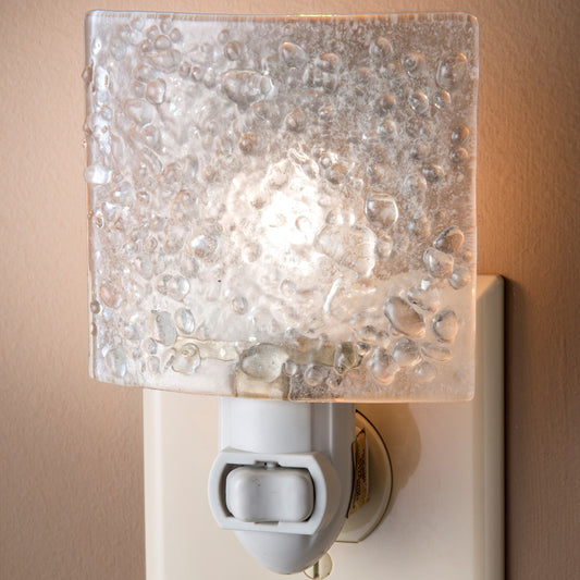 Clear Glass Fused Chips Night Light | NTL 155