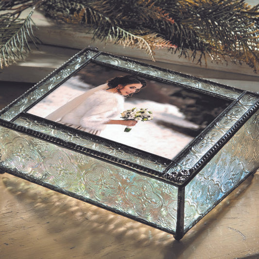 Glass Frame Picturebox Glass Jewelry Boxes Online - J Devlin Glass Art