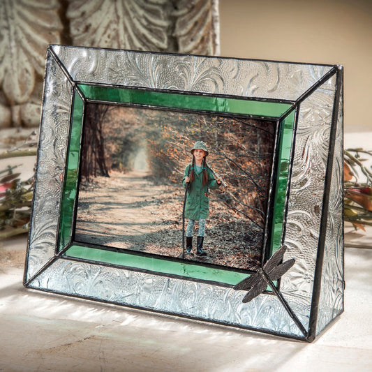 Dragonfly Stained Glass Picture Frame | PIC 107 Series