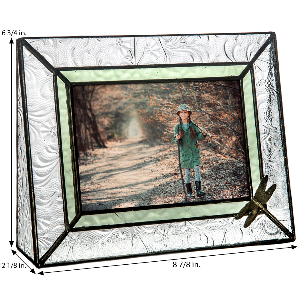 Dragonfly Stained Glass Picture Frame | PIC 107 Series