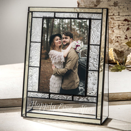 Happily Ever After Wedding Frame 4x6 by J Devlin | Pic 387 EP700