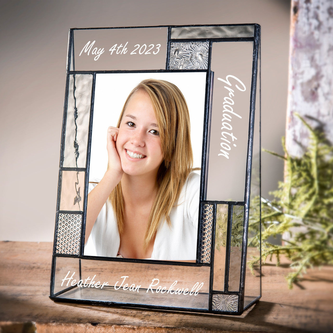 Personalized Graduation Gifts Picture Frames by J Devlin | Pic 392-46V EP613