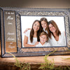 Mom Picture Frame Custom Engraved Photo Frame Personalized Gift from Kids Vintage Glass Pic 393-46H EP529