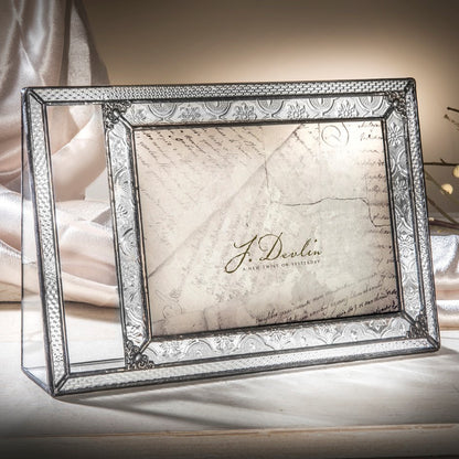 Baptism Gift - Personalized Picture Frame by J Devlin | Pic 393-46H EP590