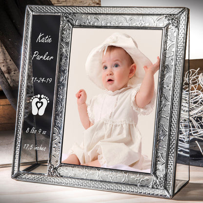 Vintage Baby Frame Personalized Gift by J Devlin | Pic 393-57V EP636