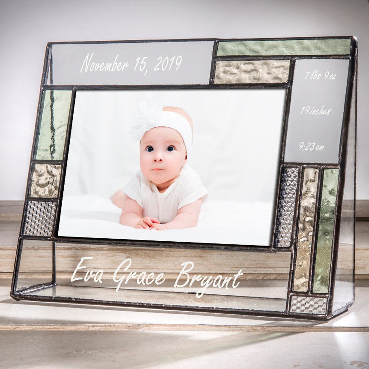 Baby Picture Frame Personalized Gifts by J Devlin | Pic 430 EP530