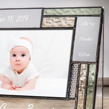 Baby Picture Frame Personalized Gifts by J Devlin | Pic 430 EP530