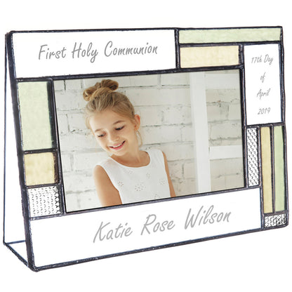 First Holy Communion Frame Personalized by J Devlin | PIc 430-46H EP575