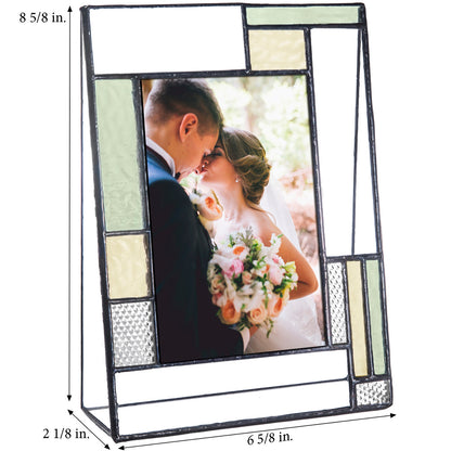 Wedding Picture Frame 4x6 or 5x7 Vertical by J Devlin | Pic 430 EP619