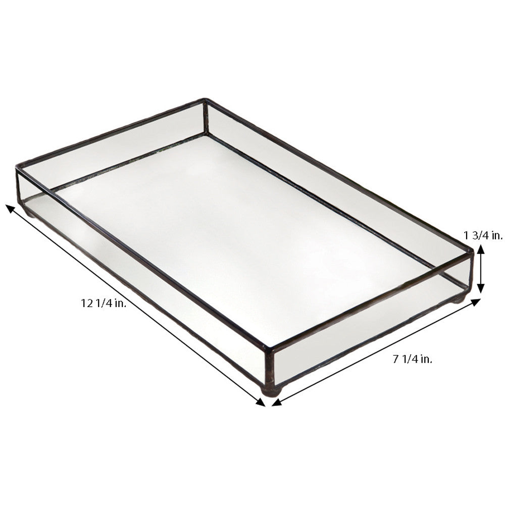 Clear Glass Personalized Tray | Tra 108 ET202