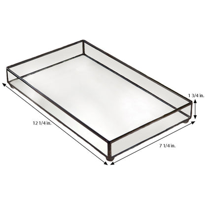 Clear Glass Personalized Tray | Tra 108 ET202