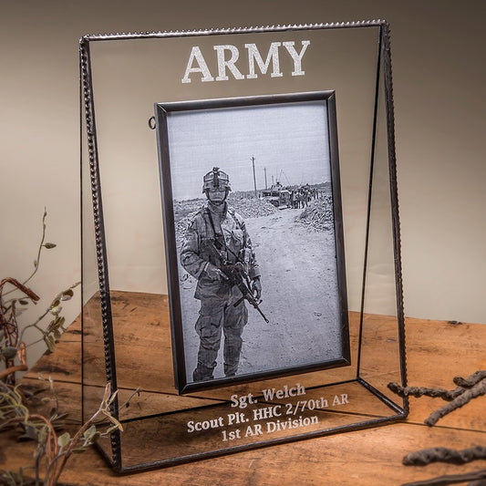 Military Picture Frame Personalized Gifts by J Devlin - Pic 319 EP506