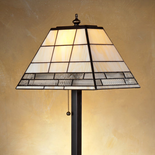 Mission Stained Glass Table Lamp | LAM 657 TB